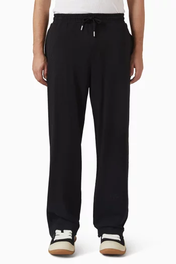 001 Logo Sweatpants in Cotton-fleece