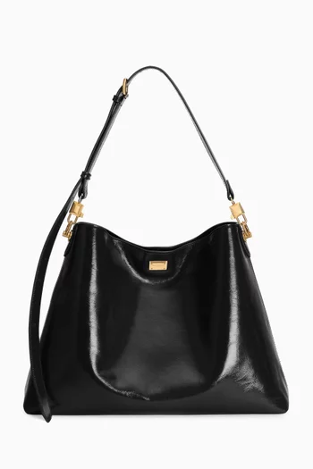 Medium Vittoria Shoulder Bag in Tumbled Leather