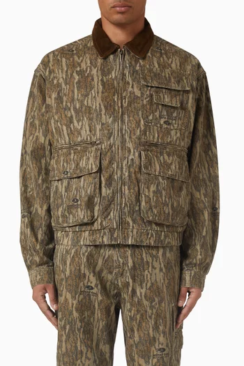 Utility Field Jacket in Cotton Canvas