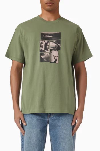 Scenes T-shirt in Cotton