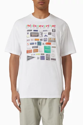 Labels T-shirt in Cotton