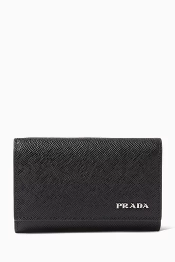 Key Case in Saffiano Leather