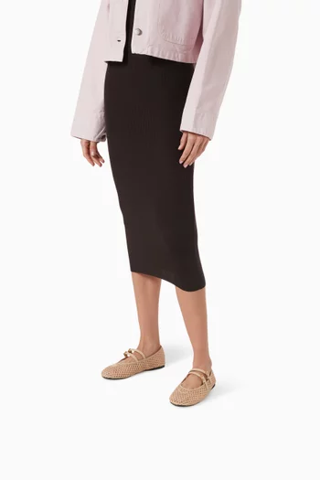 Ballet Flats in Mesh