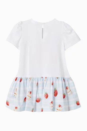 فستان بطبعة ويني ذا بوه قطن موناليزا × ديزني