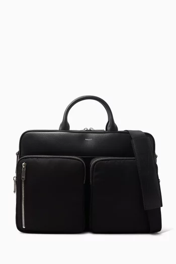 حقيبة عمل فوجيل نايلون وجلد