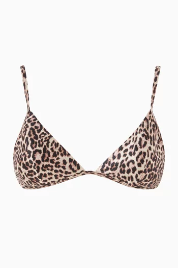 Perfect Fit Bikini Top in Satin