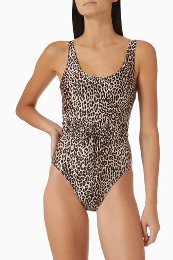 Waist Framer One-piece Swimsuit