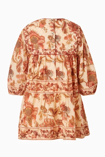 فستان أستر مبطن