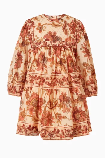 فستان أستر مبطن