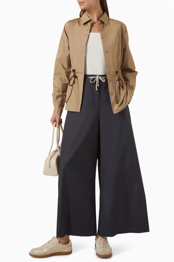 Drawstring Pants in Cotton