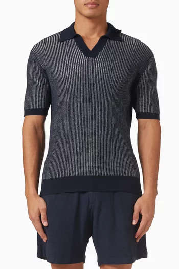 Rino Polo Shirt in Cotton-cashmere