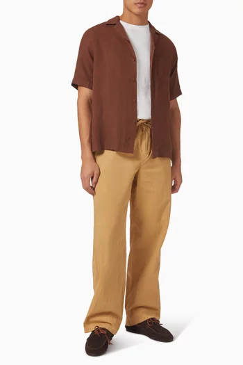 Dinis Arte Do Verao Embroidered T-shirt in Cotton