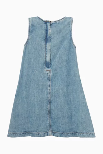 Sleeveless Denim Dress
