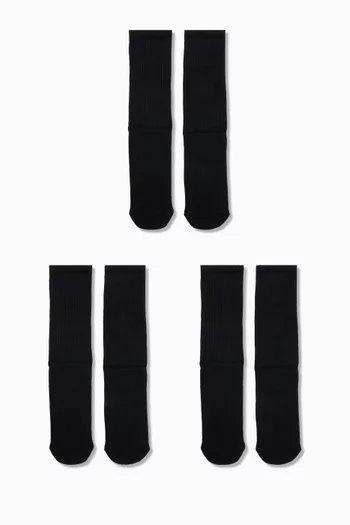 Logo Socks, Pack of 3