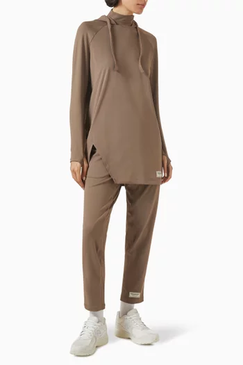 بلوزة رياضية فضفاضة قماش سوفتسكين