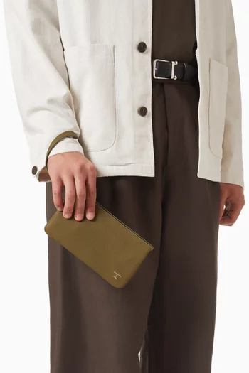 حقيبة صغيرة تي تايملس جلد حبيبي