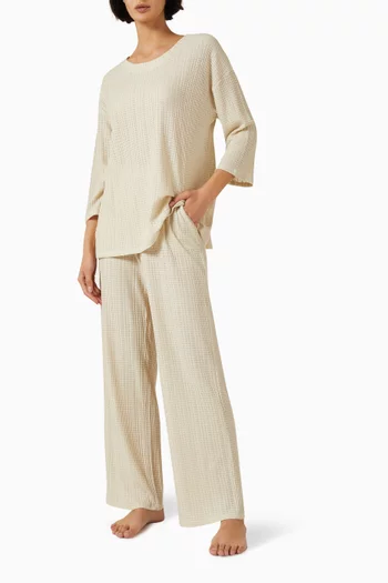 بنطال منسوج من مزيج لايوسيل