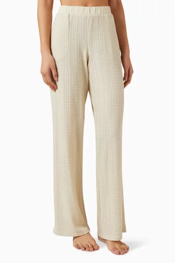 بنطال منسوج من مزيج لايوسيل