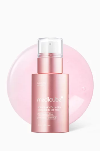 سيروم الإكسوسومات الوردي بالكولاجين ومركب بوليديوكسيريبونكليوتيد 7500 جزء في المليون، سيروم سائل معزز للبشرة