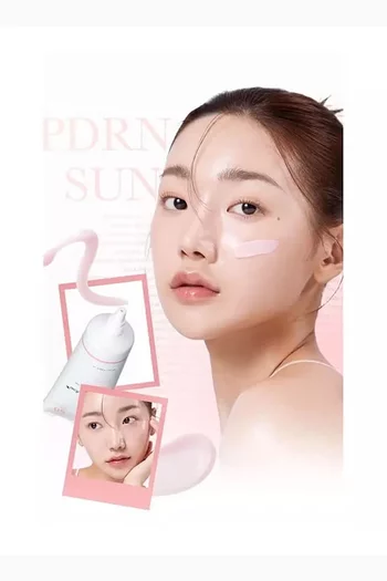 كريم وردي للحماية من الشمس مع عامل الحماية SPF50+ PA++++‎ والحمض النووي من سمك السلمون، 50 ملل