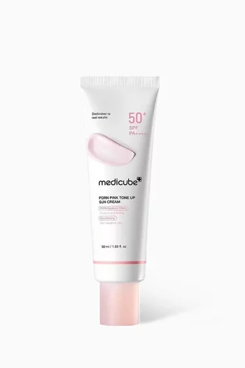 كريم وردي للحماية من الشمس مع عامل الحماية SPF50+ PA++++‎ والحمض النووي من سمك السلمون، 50 ملل