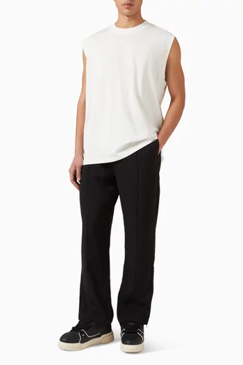 Initial Oversized Tank Top in Cotton