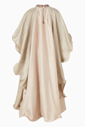 Ruffled Flared Dress