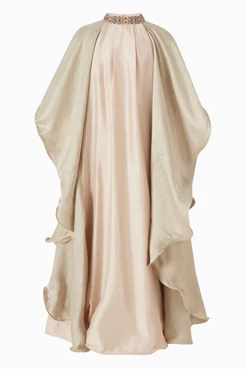 Ruffled Flared Dress