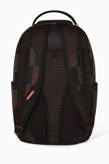 Enlarged Check Paris Backpack