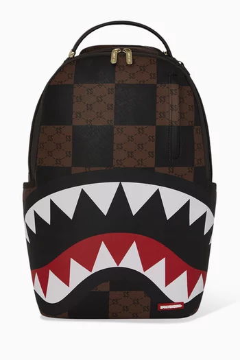 Enlarged Check Paris Backpack