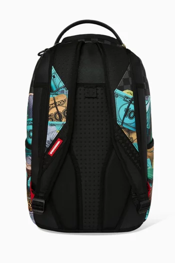 Monopoly Money Stacks Backpack