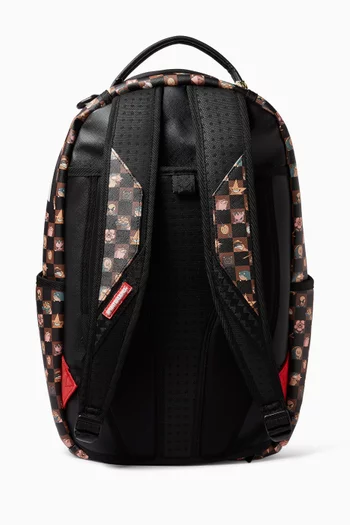 Peeking Characters Remix Backpack