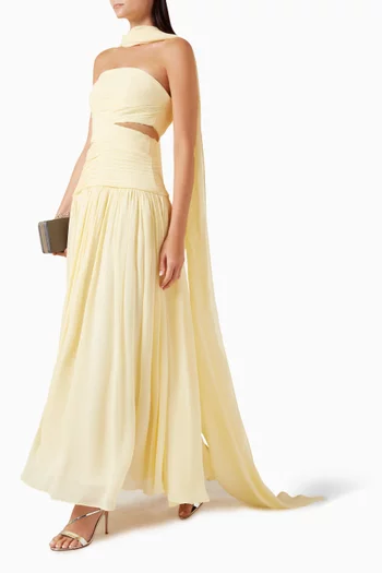 Scarf Dress in Georgette