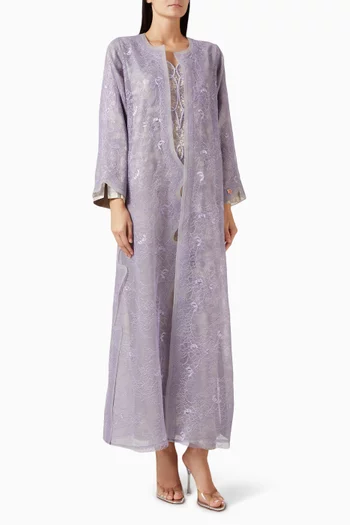 عباية شفافة أورجانزا