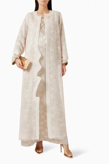 عباية شفافة أورجانزا