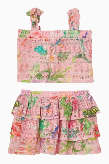 Lucy Top & Skirt Set