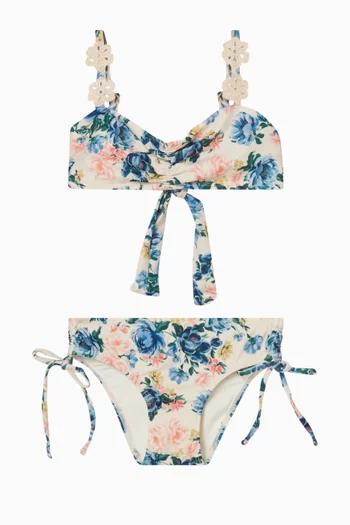Evie Flower Bikini Set
