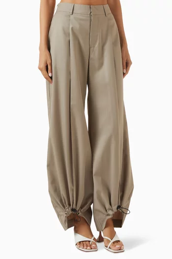 Drawstring Hem Pants