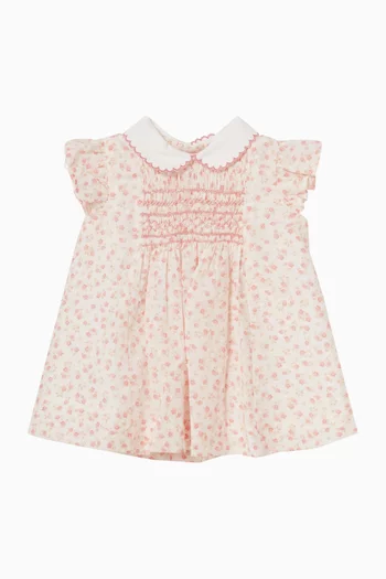 فستان بنقشة زهور