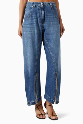 Sicuro Zip Jeans in Cotton