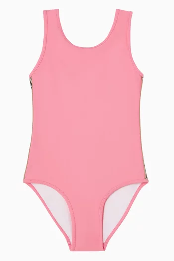 لباس سباحة قطعة واحدة تيرزا بنقشة مربعات