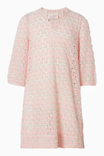 Jumeira Crochet Kaftan Dress