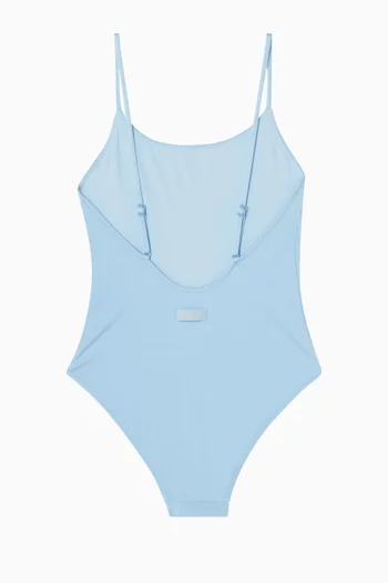 Cecille Logo-embellished One-piece Swimsuit