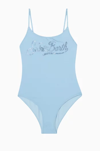 Cecille Logo-embellished One-piece Swimsuit