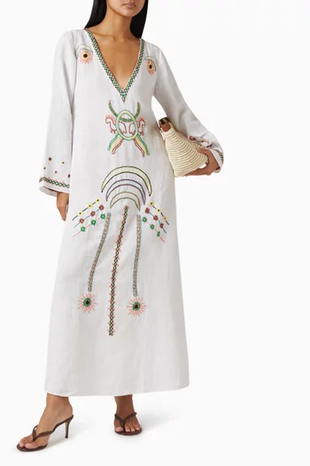 قفطان فيرا كتان