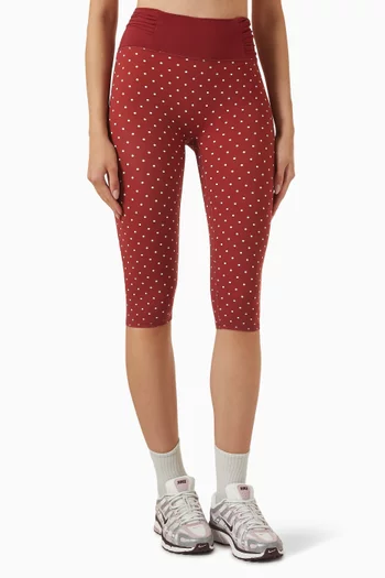 Luxe Balance Ruched Capri Pants