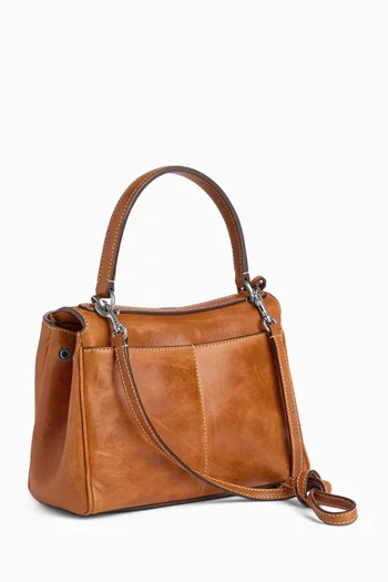 Mini Rodeo Handbag in Vegetable Tanned Lambskin