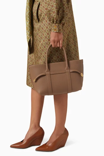 Small Ghiera Shopper Bag in Leather