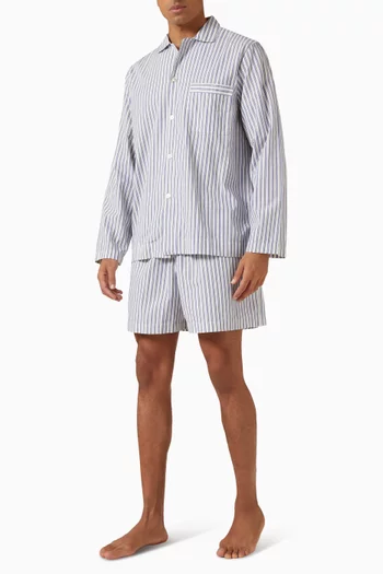 Shorts in Cotton Poplin