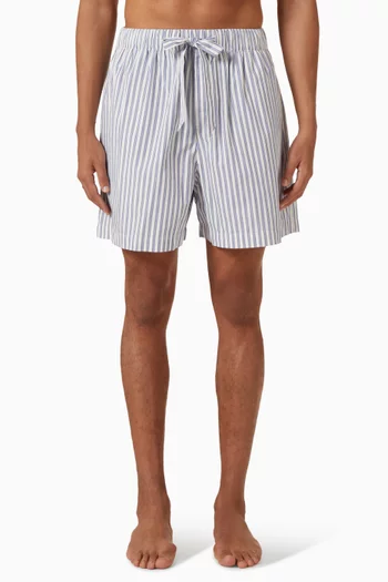 Shorts in Cotton Poplin